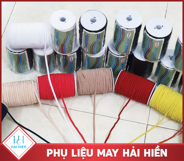 Dây chun dệt màu