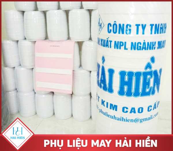 Dây chun dệt đen trắng